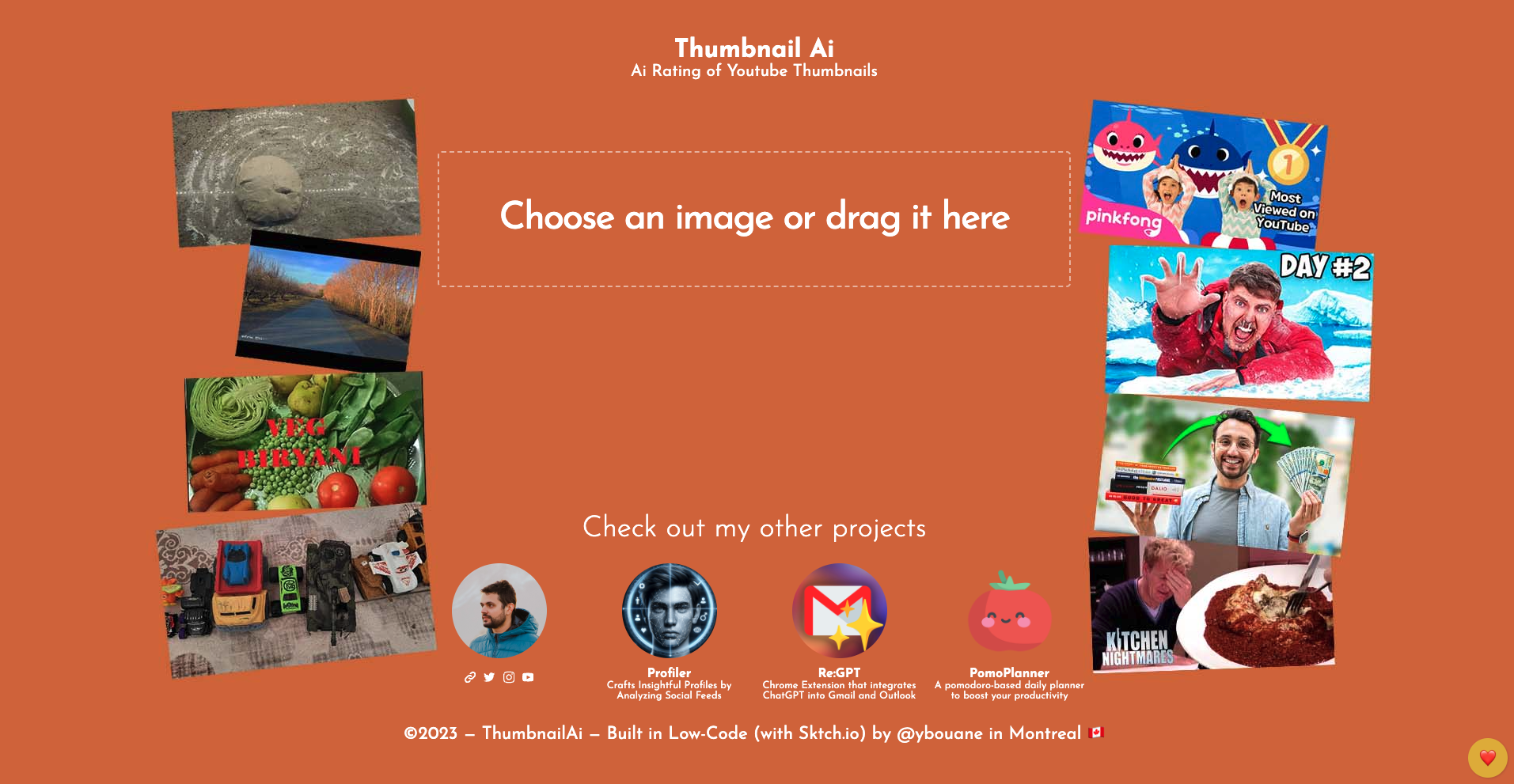 ThumbnailAi: Valuta Miniature con l’IA